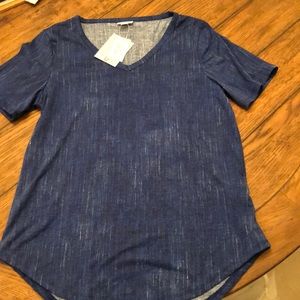 Denim Print Lularoe Iris